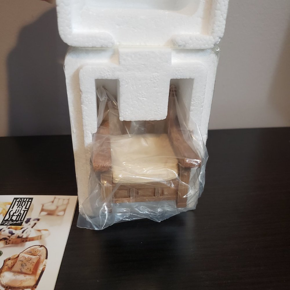 Vintage Take A Seat By Raine Miniature Chair Patio - Picture 7 of 8